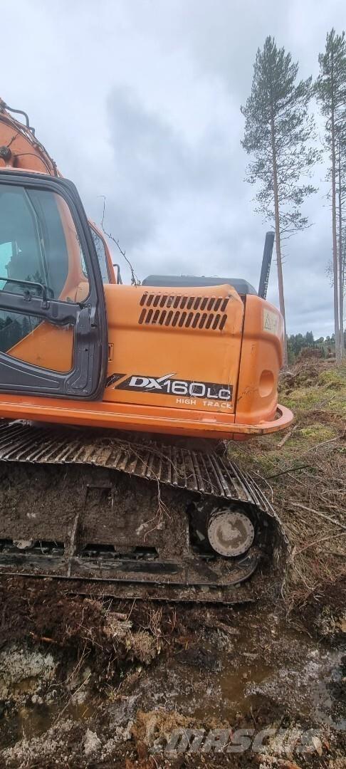 Doosan 160 LC Kāpurķēžu ekskavatori