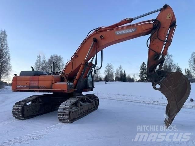 Doosan DX480LC Kāpurķēžu ekskavatori