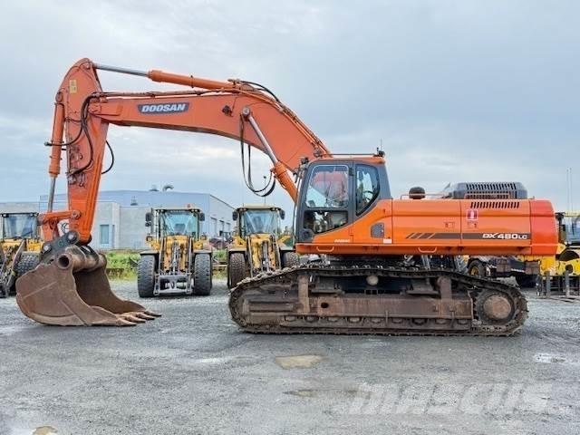 Doosan DX480LC Kāpurķēžu ekskavatori