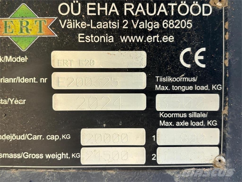 ERT E 20 Treileri-pašizgāzēji