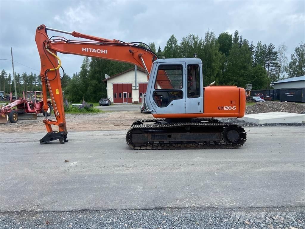 Hitachi Ex 120-2 Kāpurķēžu ekskavatori