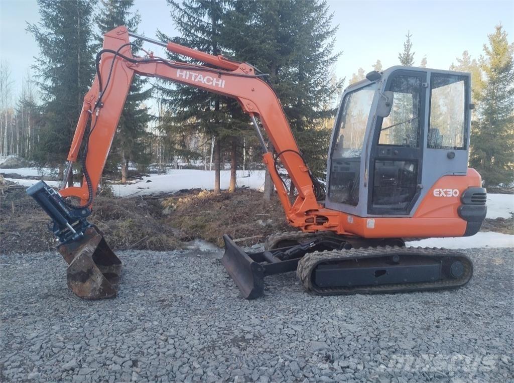 Hitachi Ex30 Mini ekskavatori < 7 t