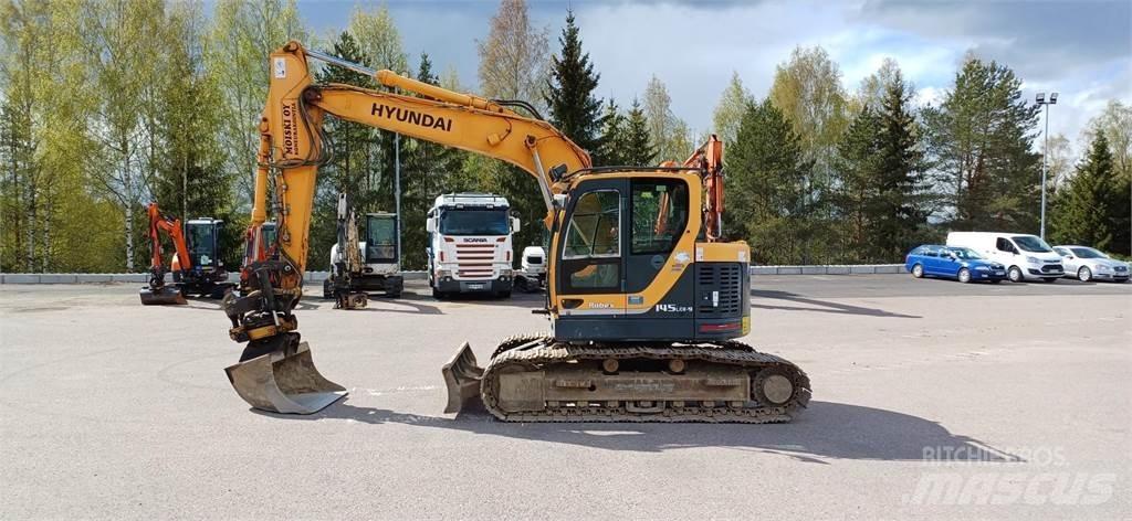 Hyundai 145LCR-9 Kāpurķēžu ekskavatori