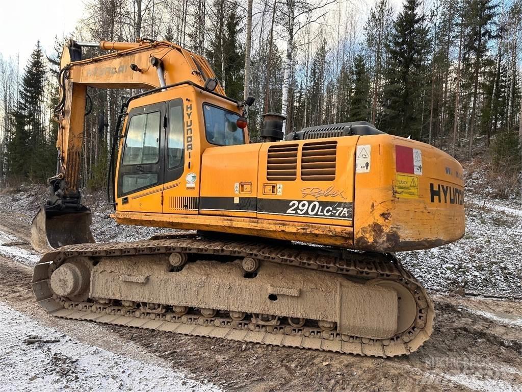 Hyundai 290LC-7A Kāpurķēžu ekskavatori