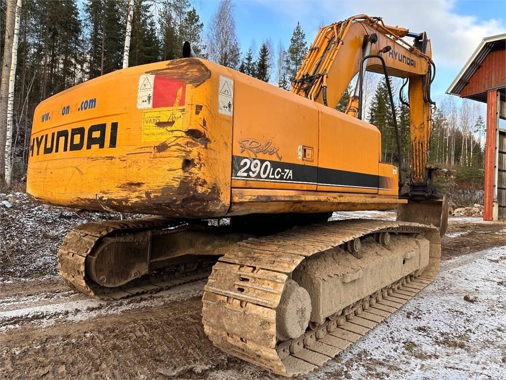 Hyundai 290LC-7A Kāpurķēžu ekskavatori