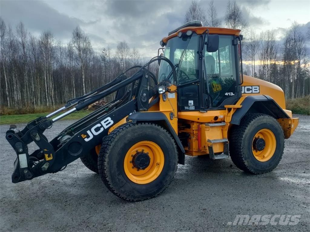 JCB 413 K T4 Iekrāvēji uz riteņiem
