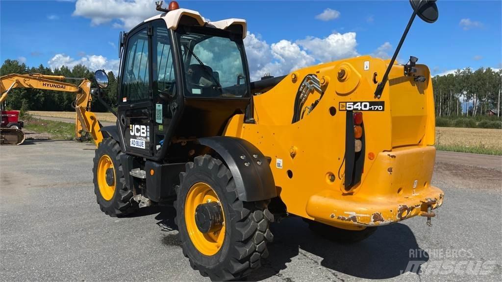 JCB 540-170 Teleskopiskie manipulatori