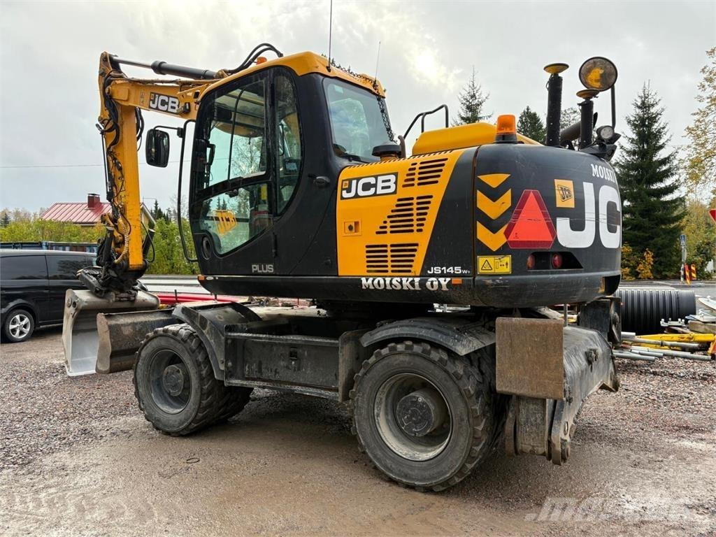 JCB JS 145 W Plus Ekskavatori uz riteņiem