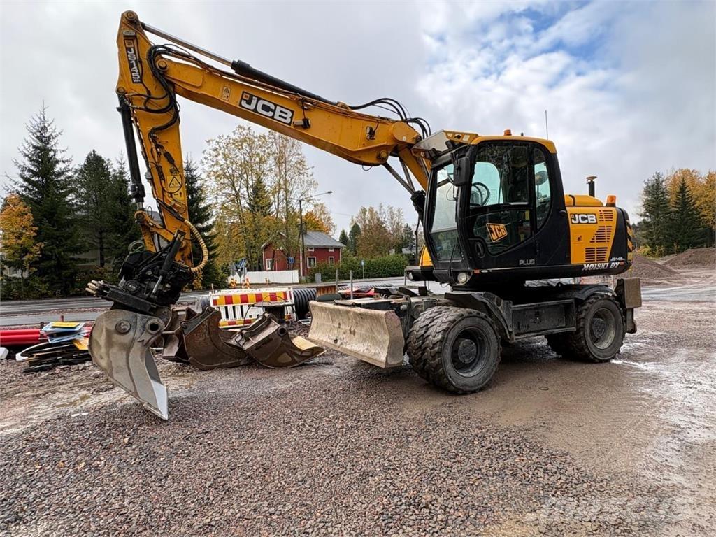 JCB JS 145 W Plus Ekskavatori uz riteņiem