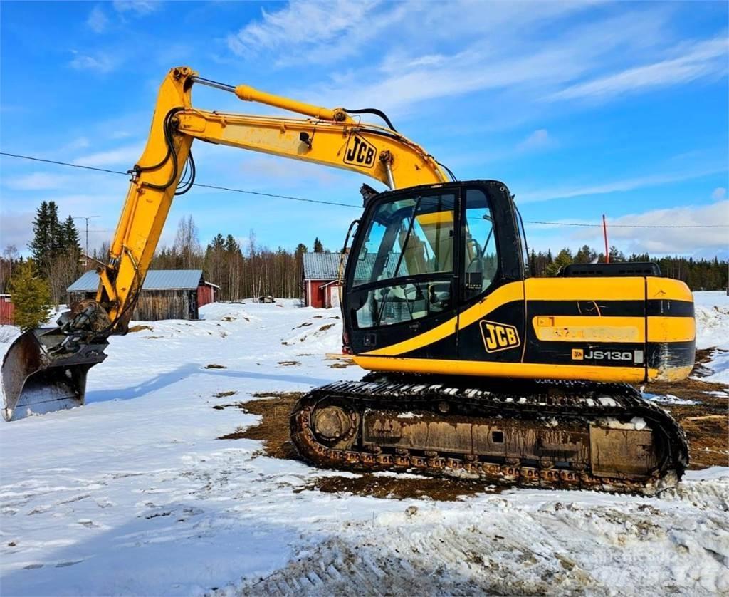 JCB JS130 Kāpurķēžu ekskavatori