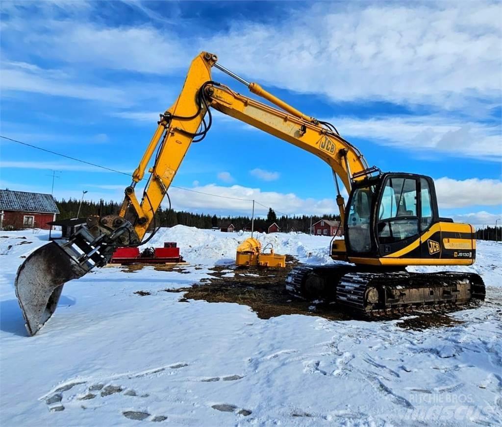 JCB JS130 Kāpurķēžu ekskavatori