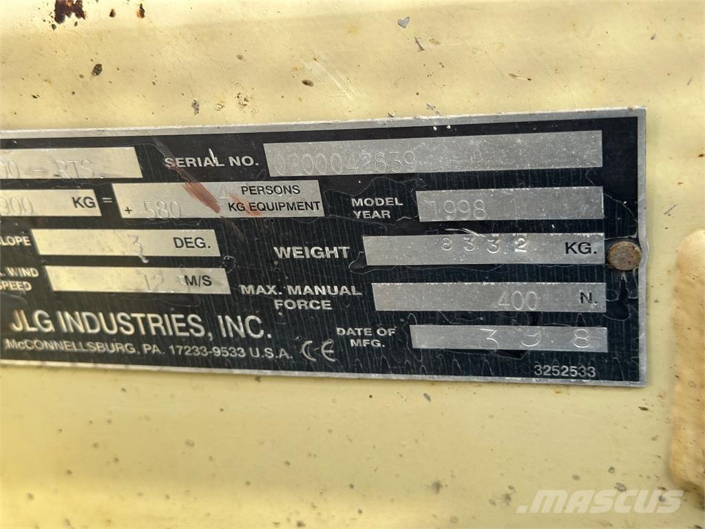 JLG 500RTS Vertikālie pacēlāji