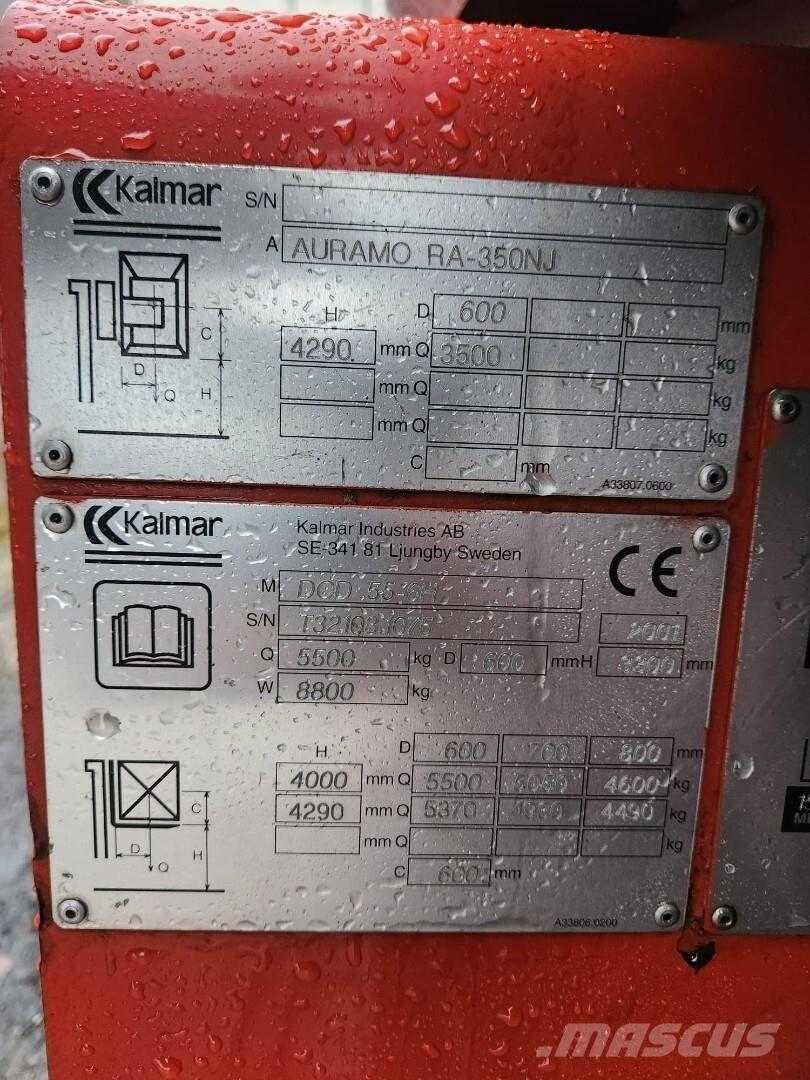 Kalmar DCD 55-6H Tehnika ar dīzeļa dzinēju
