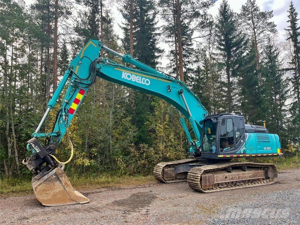 Kobelco SK350 Kāpurķēžu ekskavatori