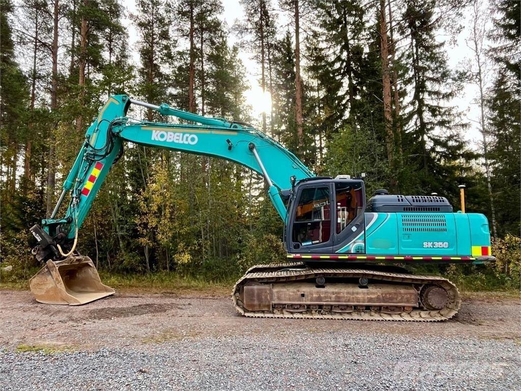 Kobelco SK350 Kāpurķēžu ekskavatori