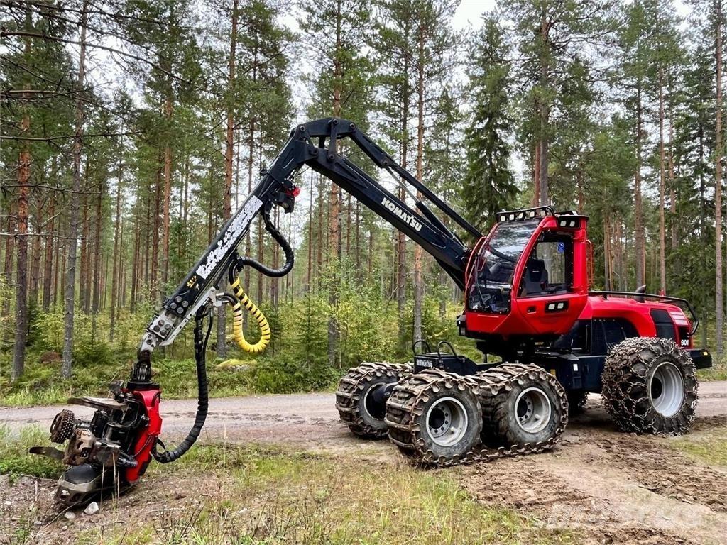 Komatsu 901 Harvesteri