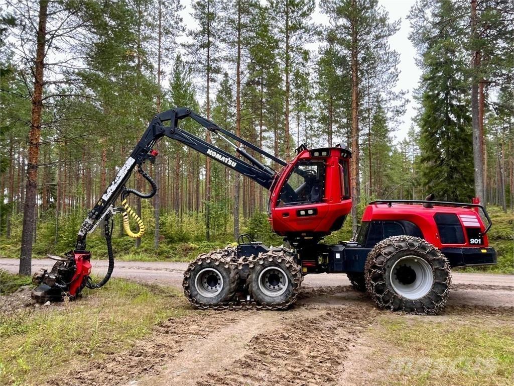 Komatsu 901 Harvesteri