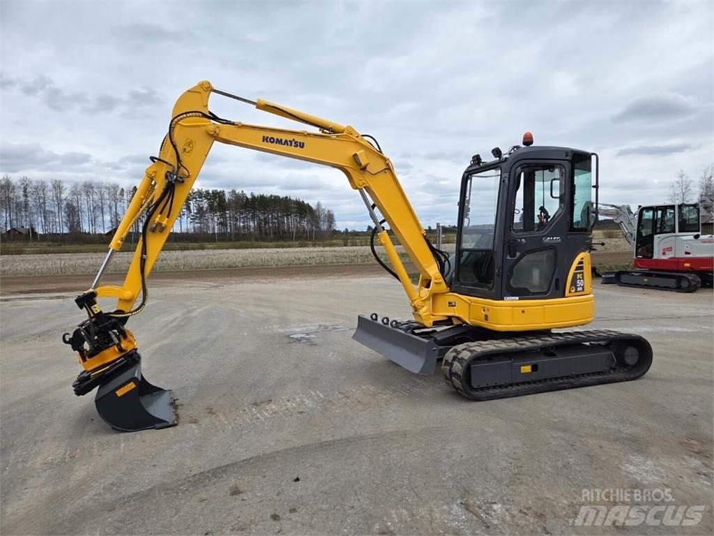 Komatsu PC50MR-2 Mini ekskavatori < 7 t