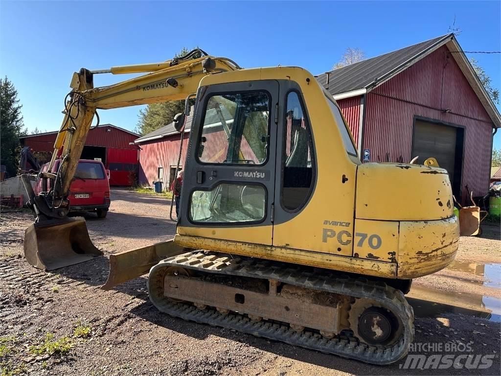 Komatsu PC70-7 Vidēja lieluma ekskavatori 7 t - 12 t