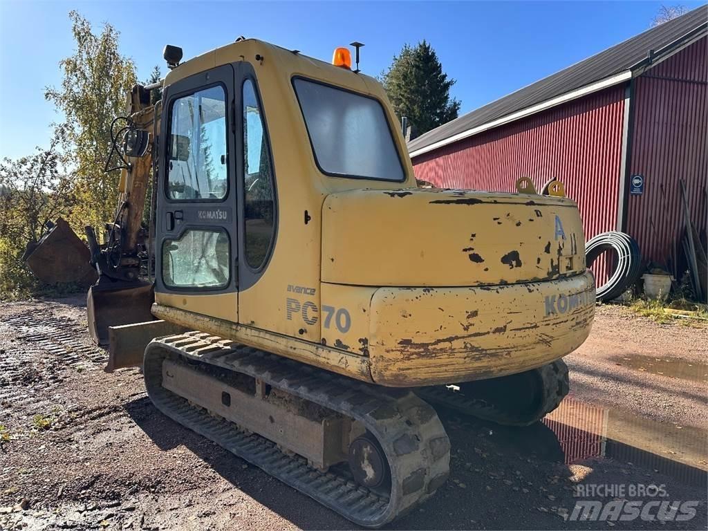 Komatsu PC70-7 Vidēja lieluma ekskavatori 7 t - 12 t