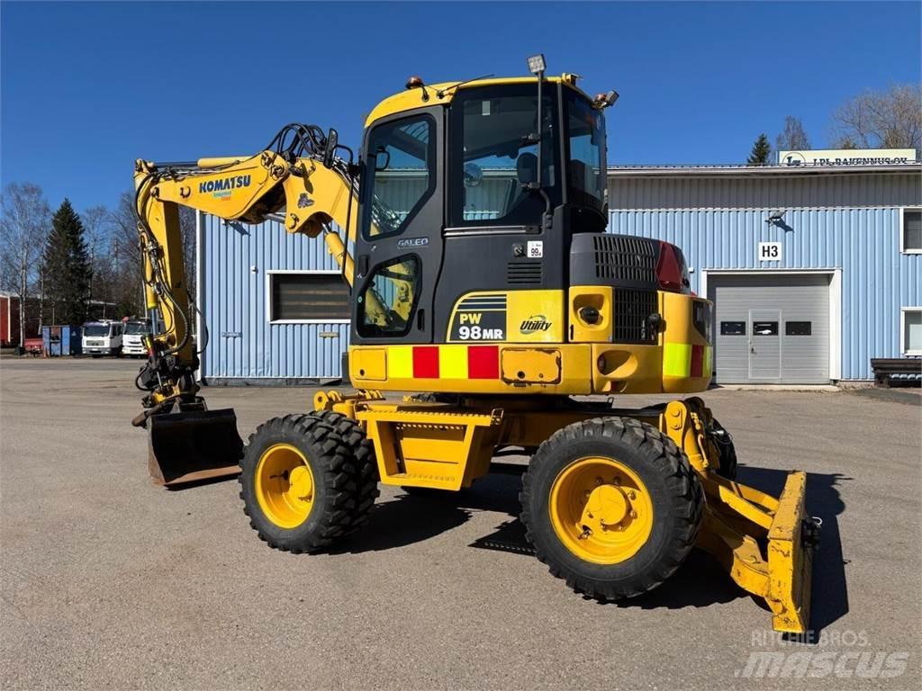 Komatsu PW 98MR-6 Ekskavatori uz riteņiem