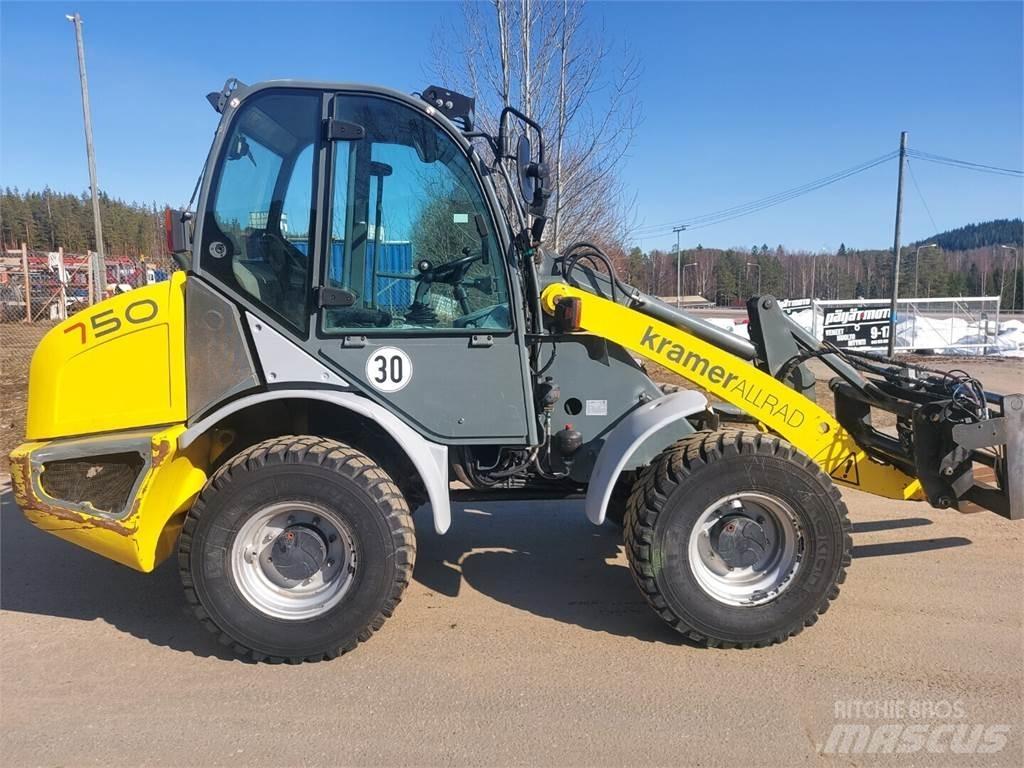 Kramer 750 Iekrāvēji uz riteņiem