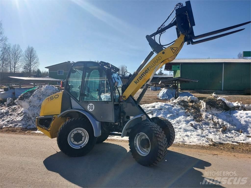 Kramer 750 Iekrāvēji uz riteņiem