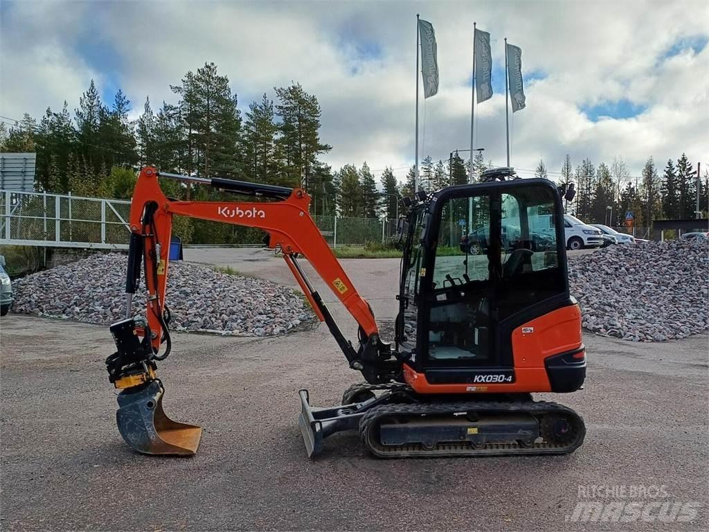 Kubota KX 030-4 Mini ekskavatori < 7 t