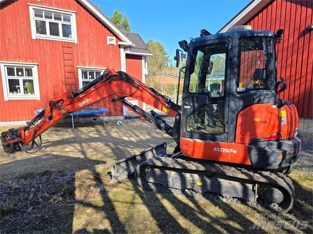 Kubota KX 057-4 Kāpurķēžu ekskavatori