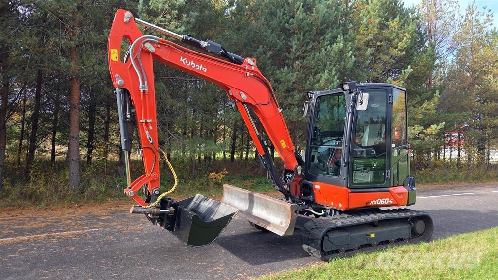 Kubota KX060-5 Mini ekskavatori < 7 t