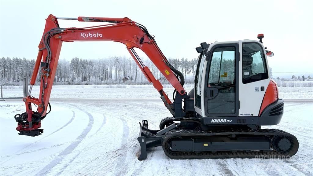 Kubota KX080-3 Vidēja lieluma ekskavatori 7 t - 12 t
