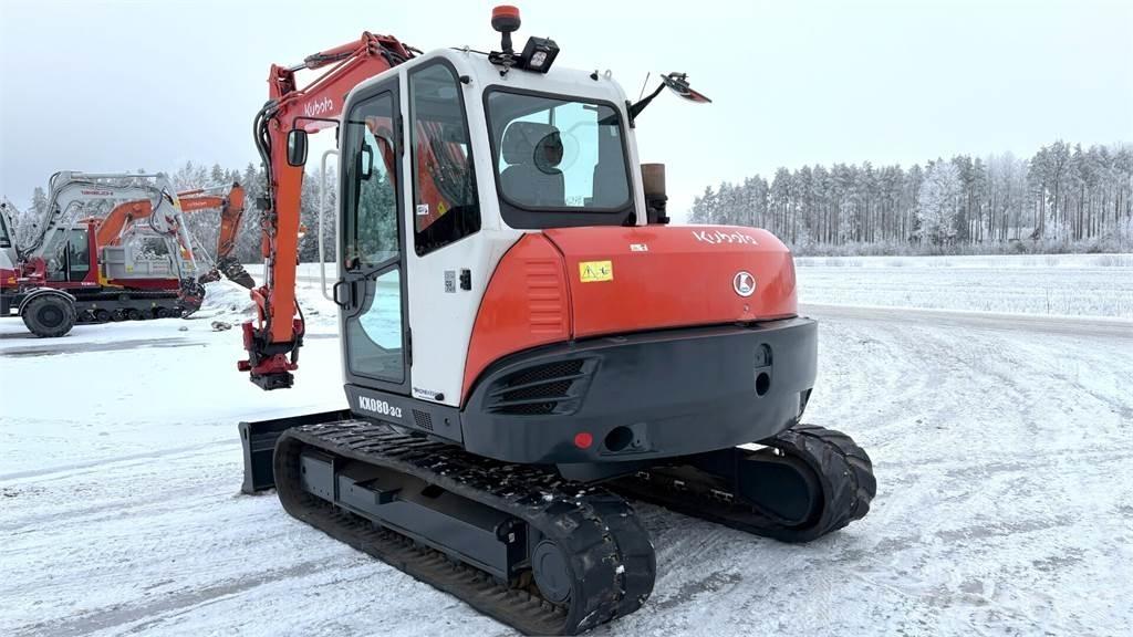 Kubota KX080-3 Vidēja lieluma ekskavatori 7 t - 12 t