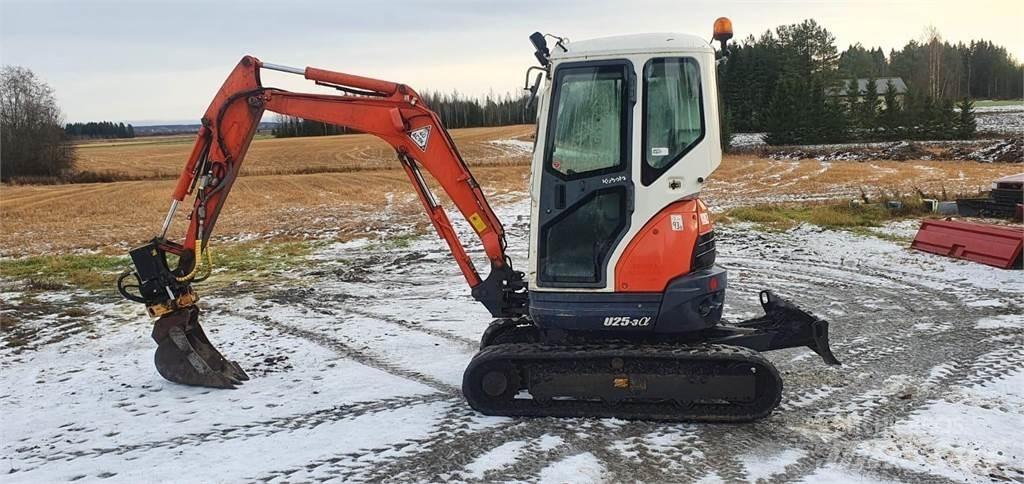 Kubota U25-3 Mini ekskavatori < 7 t