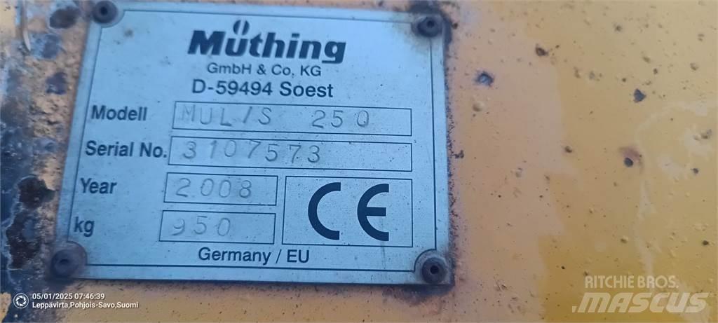 Muthing 250 Pļaujmašīnas