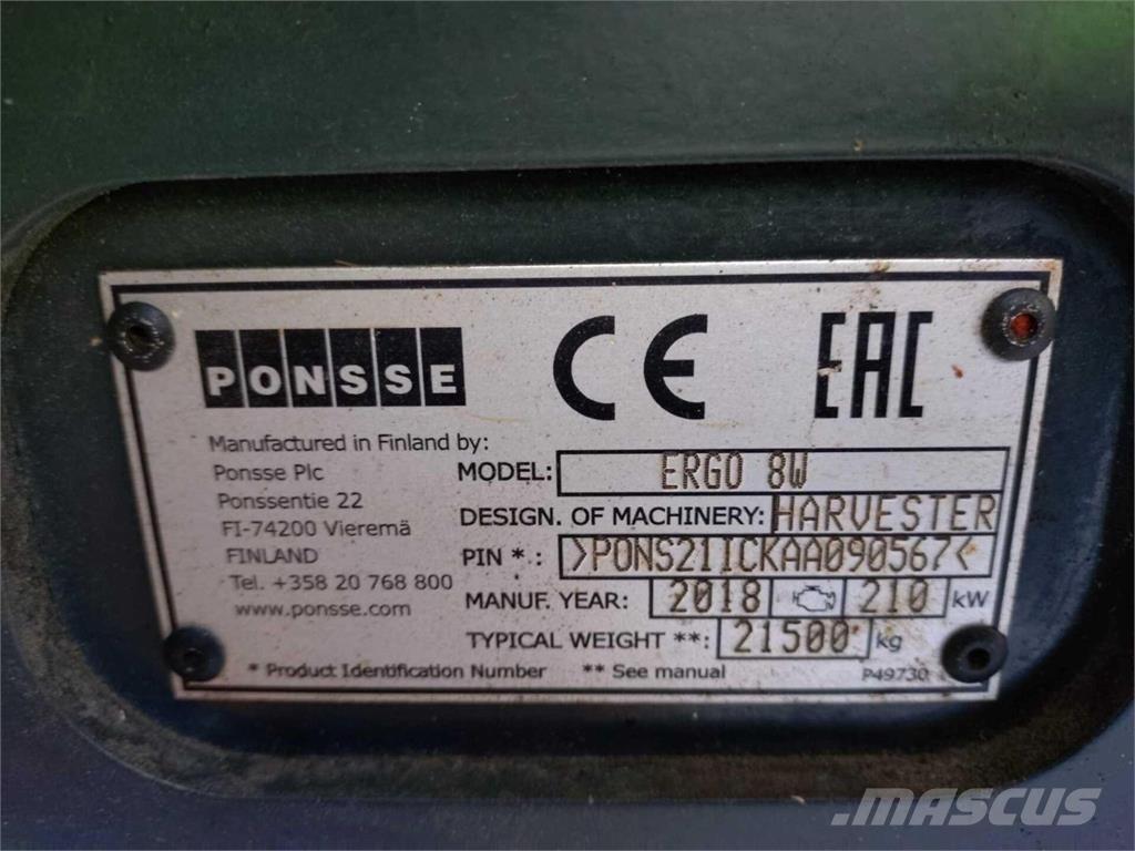 Ponsse Ergo Harvesteri