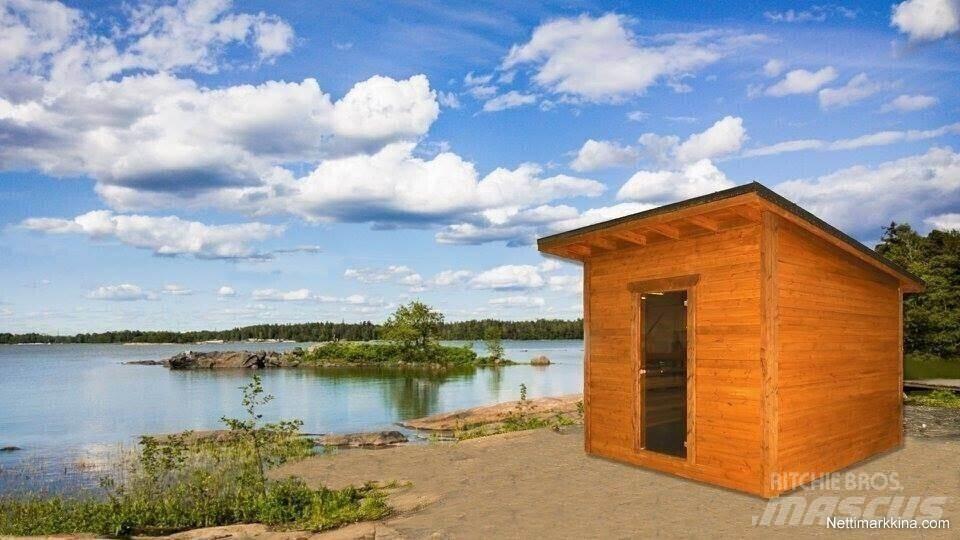  Saunamökki 15 hlö Tērauda karkasa ēkas