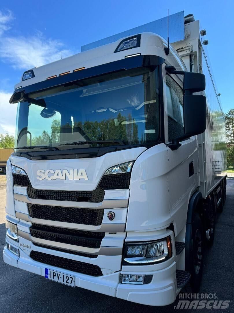Scania G540 10x4 Koka skaidu vedēji