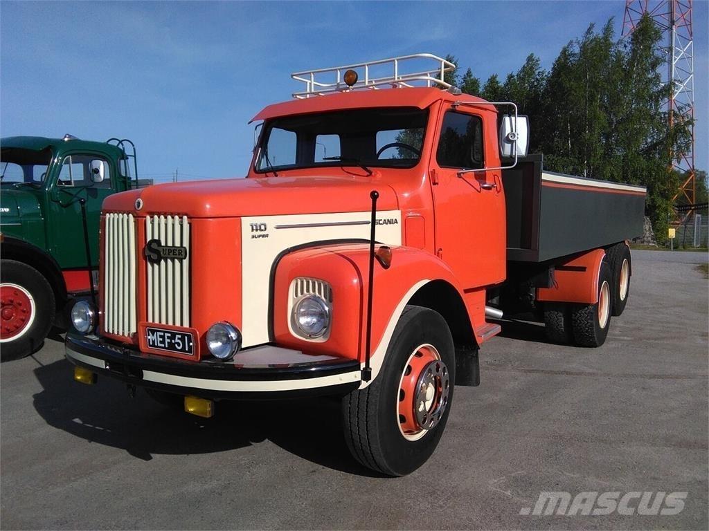 Scania LS 110 S Platformas/izkraušana no sāniem