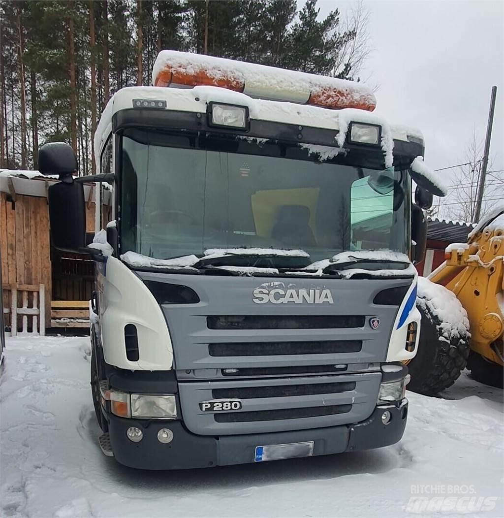Scania P 280 Treileri ar āķi