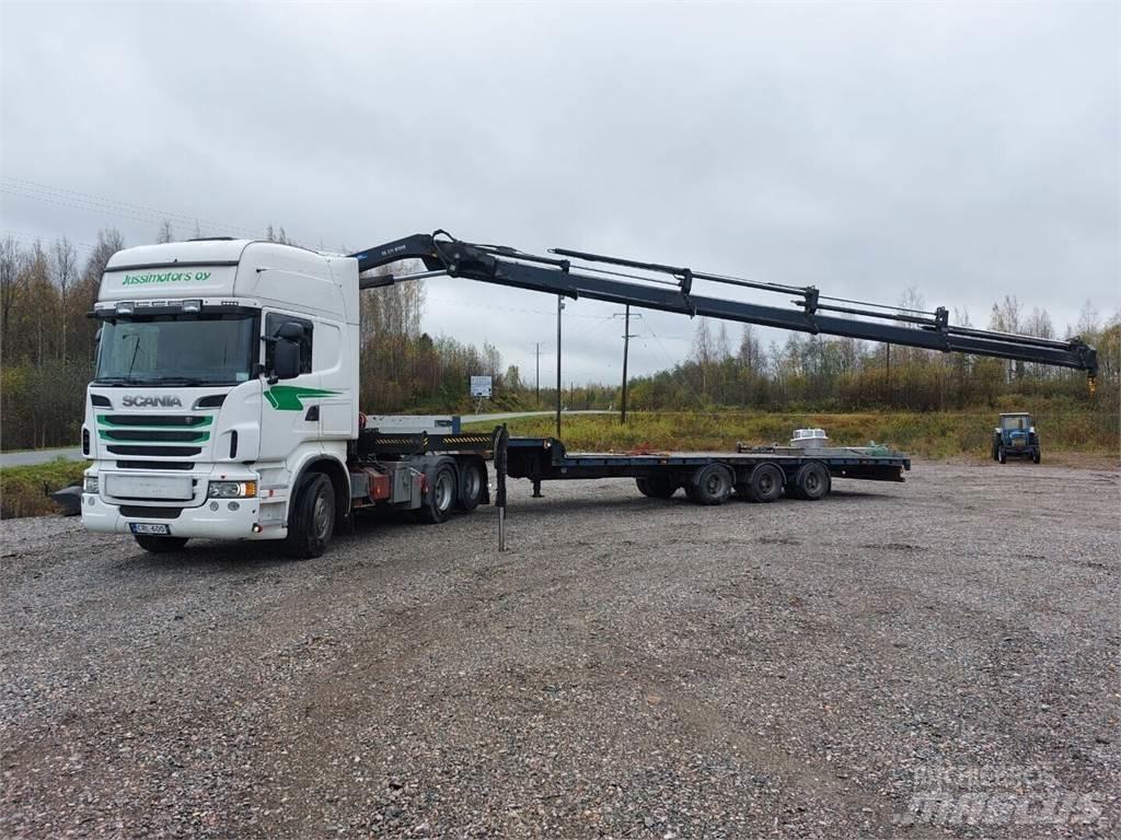 Scania r 560 Smagās mašīnas ar celtni