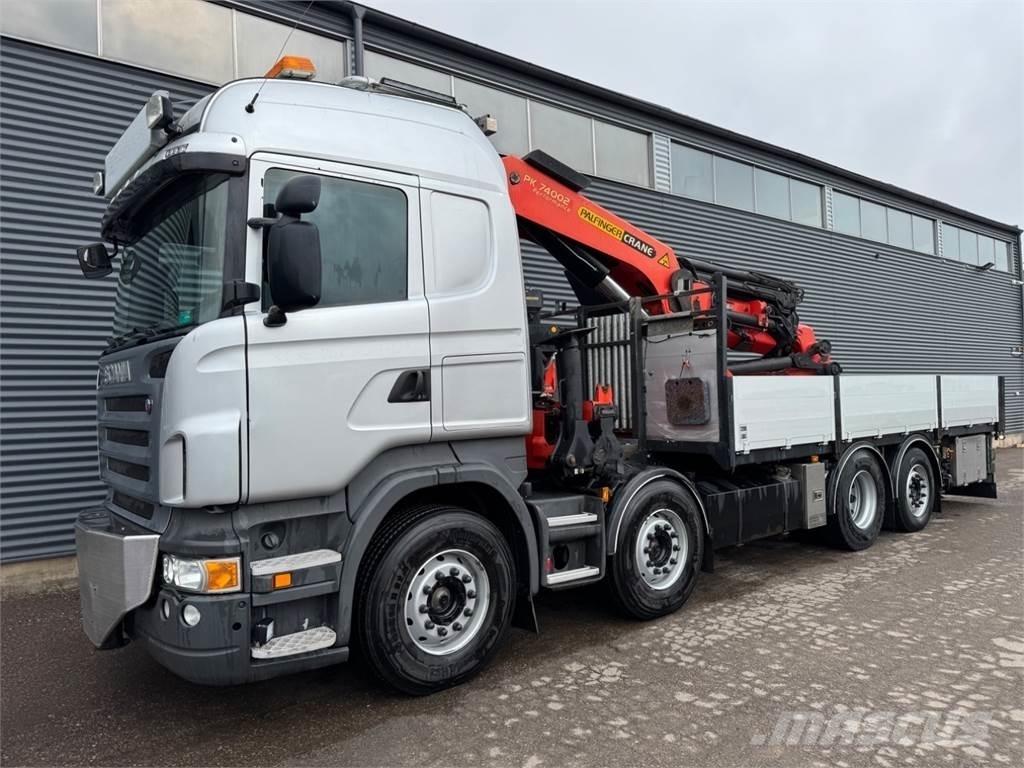 Scania R480 8X2*6 Smagās mašīnas ar celtni