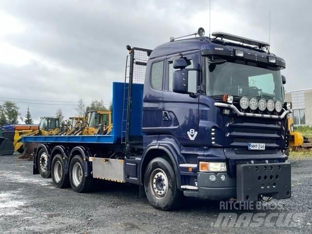 Scania R500 Treileri ar āķi