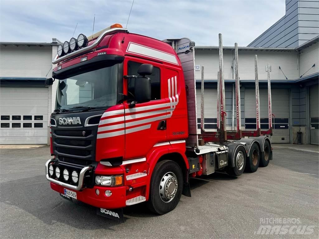 Scania R730 8x4 Kokvedēji