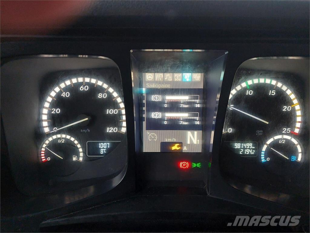 Sisu CK16M 8x4 Kokvedēji