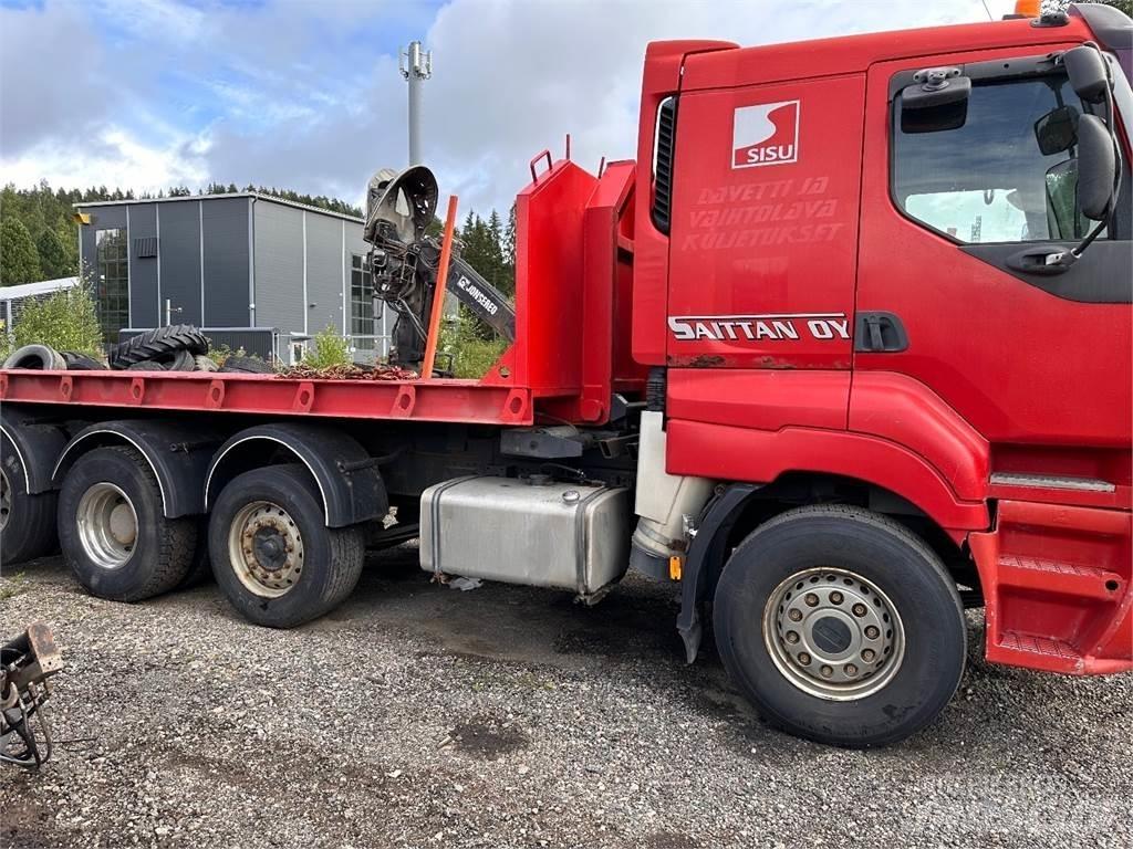 Sisu E14 8x2 Treileri ar āķi
