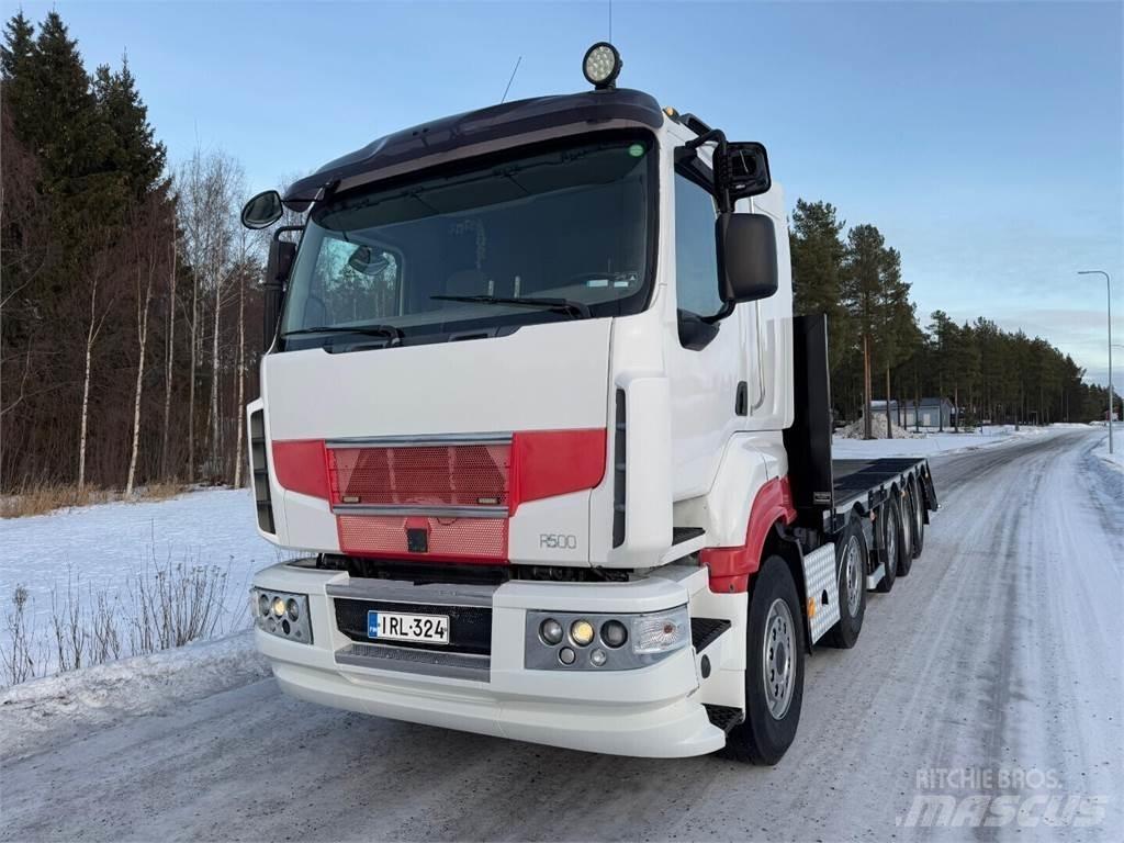 Sisu R500 Treileri meža tehnikas transportēšanai