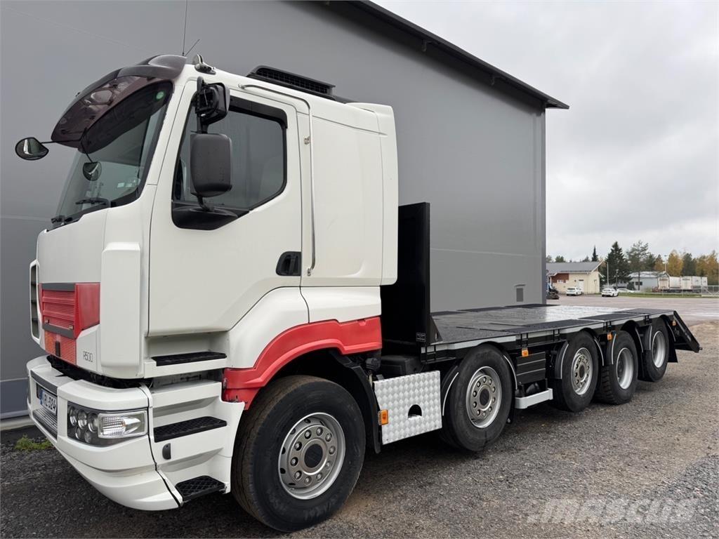 Sisu R500 10x4 Treileri meža tehnikas transportēšanai