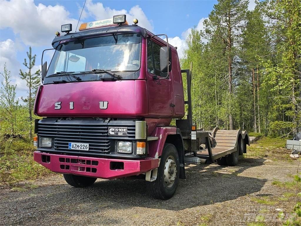 Sisu SM 510 6x2 Treileri meža tehnikas transportēšanai