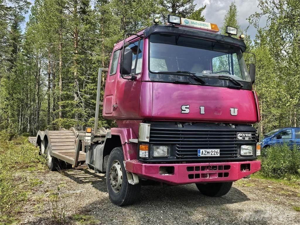 Sisu SM 510 6x2 Treileri meža tehnikas transportēšanai