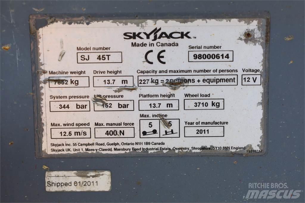 SkyJack SJ 45T Vertikālie pacēlāji